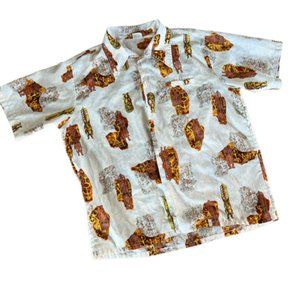Vintage Aloha Tiki Shirt